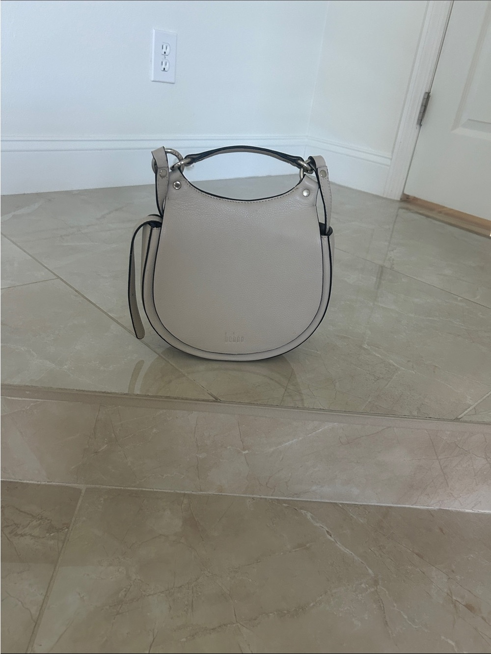 Behno leather saddle bag (nwot)